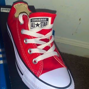 Red converse